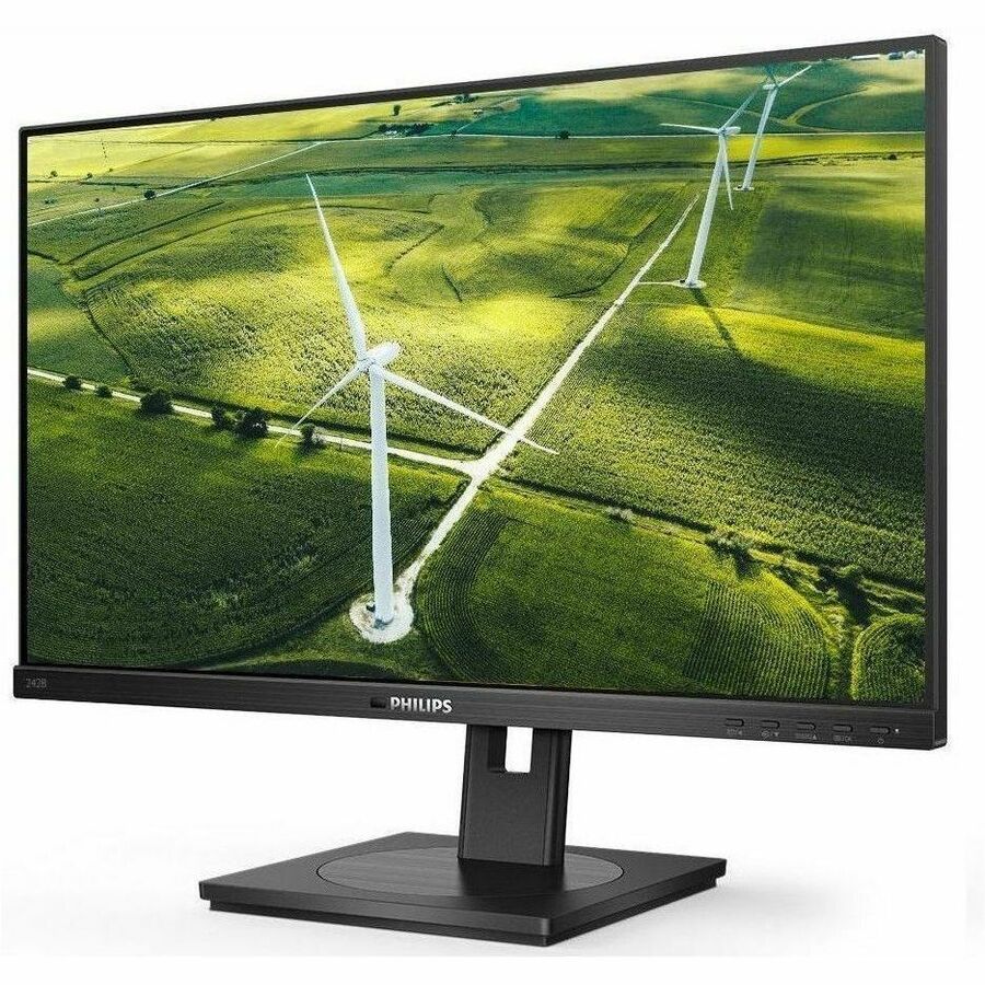 Alternate-Image3 Image for PHILIPS 272B1G - 24 inch Monitor, LED, FHD, VGA, DVI, HDMI, DP, USB-Hub, EPEAT, 4 Year Manufacturer Warranty - 24"