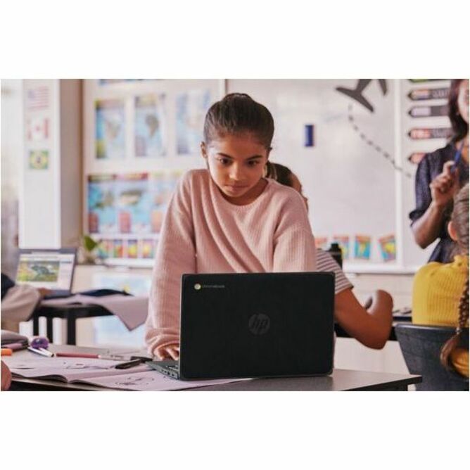 Life-Style Image for HP Fortis G1i 14" Chromebook - HD - Intel N150 - 8 GB - 64 GB Flash Memory - English Keyboard - Smart Buy