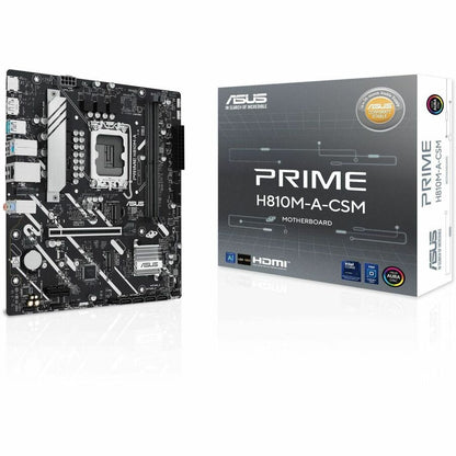Alternate-Image5 Image for Asus Prime H810M-A-CSM Desktop Motherboard - Intel H810 Chipset - Socket LGA-1851 - Micro ATX