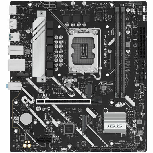 Main Image for Asus Prime H810M-A-CSM Desktop Motherboard - Intel H810 Chipset - Socket LGA-1851 - Micro ATX