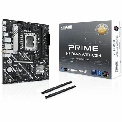 Alternate-Image6 Image for Asus Prime H810M-A WIFI-CSM Desktop Motherboard - Intel H810 Chipset - Socket LGA-1851 - Micro ATX