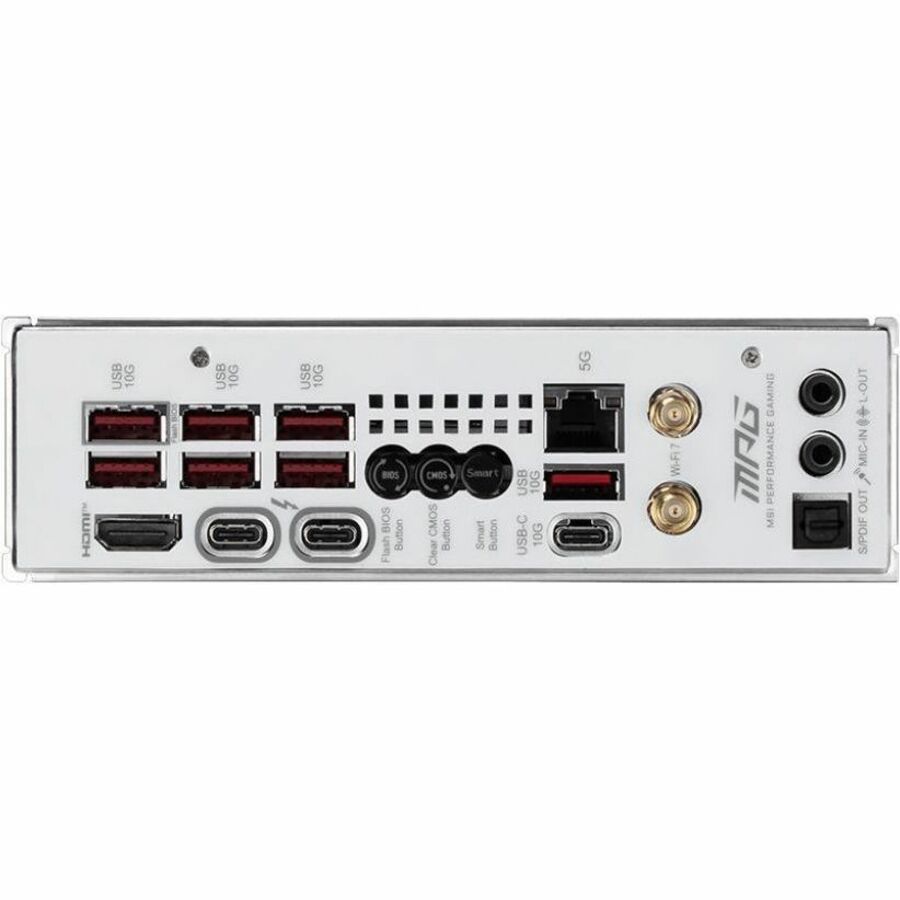 Alternate-Image4 Image for MSI MPG Z890I EDGE TI WIFI Gaming Desktop Motherboard - Intel Z890 Chipset - Socket LGA-1851 - Mini ITX