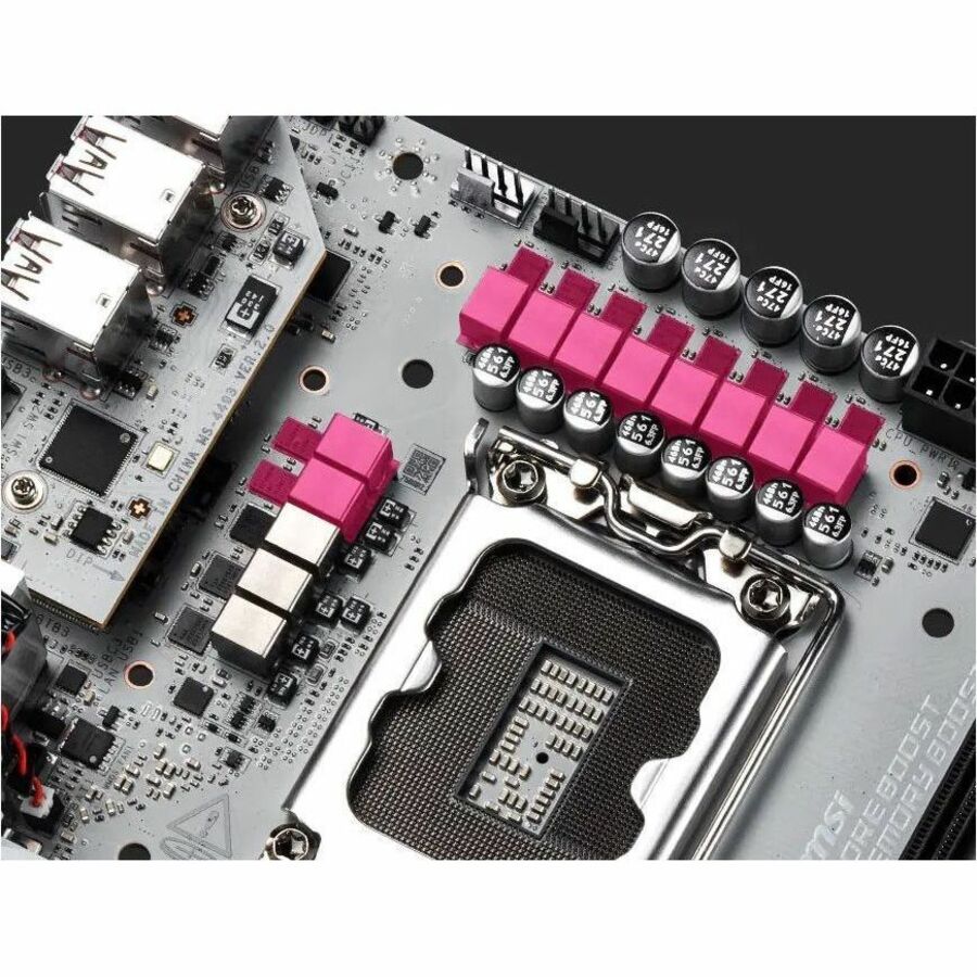 Alternate-Image6 Image for MSI MPG Z890I EDGE TI WIFI Gaming Desktop Motherboard - Intel Z890 Chipset - Socket LGA-1851 - Mini ITX