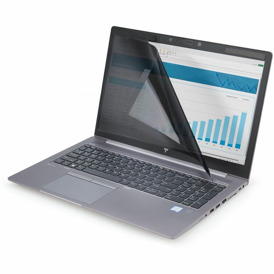 Alternate-Image2 Image for StarTech.com Magnetic Privacy Screen For 14-Inch 16:9 Laptop, Reversible Filter, Computer Screen Protector, TAA, Blue Light Shield