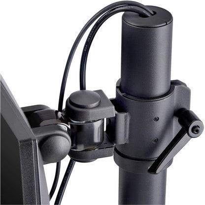 Alternate-Image6 Image for StarTech Desk Mount For 2x Vertically Stacked Monitors, Dual 49" , Total 70lb/32kg, C-Clamp, VESA, Widescreen 16:9/Ultrawide 32:9, TAA