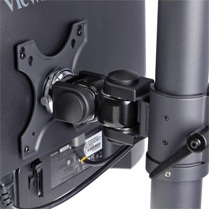 Alternate-Image7 Image for StarTech Desk Mount For 2x Vertically Stacked Monitors, Dual 49" , Total 70lb/32kg, C-Clamp, VESA, Widescreen 16:9/Ultrawide 32:9, TAA