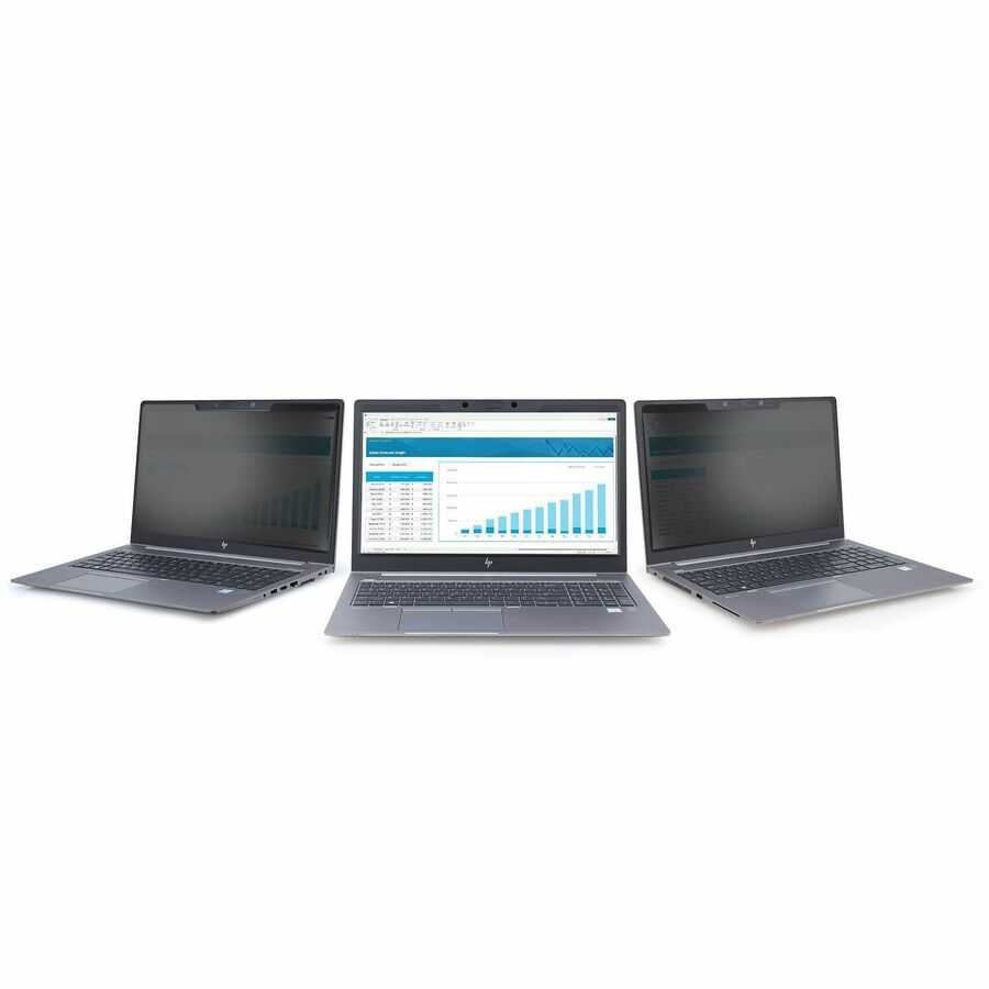 Alternate-Image1 Image for StarTech Magnetic Privacy Screen For 13.3-Inch 16:9 Laptop, Reversible Filter, Computer Screen Protector, TAA, Blue Light Shield