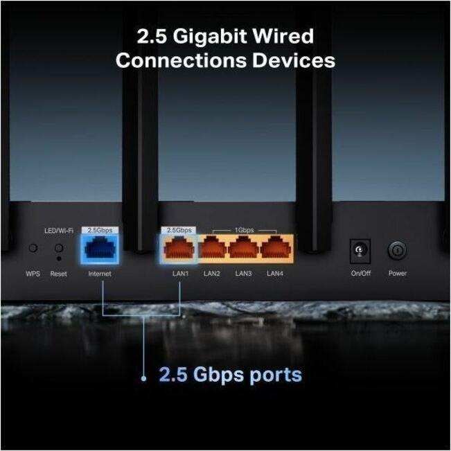 Alternate-Image3 Image for TP Link Archer BE400 - BE6500 Dual-Band Wi-Fi 7 Router