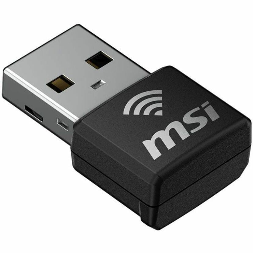 Rear Image for MSI GUAX18N IEEE 802.11 a/b/g/n/ac/ax Dual Band Wi-Fi Adapter for Computer, Notebook