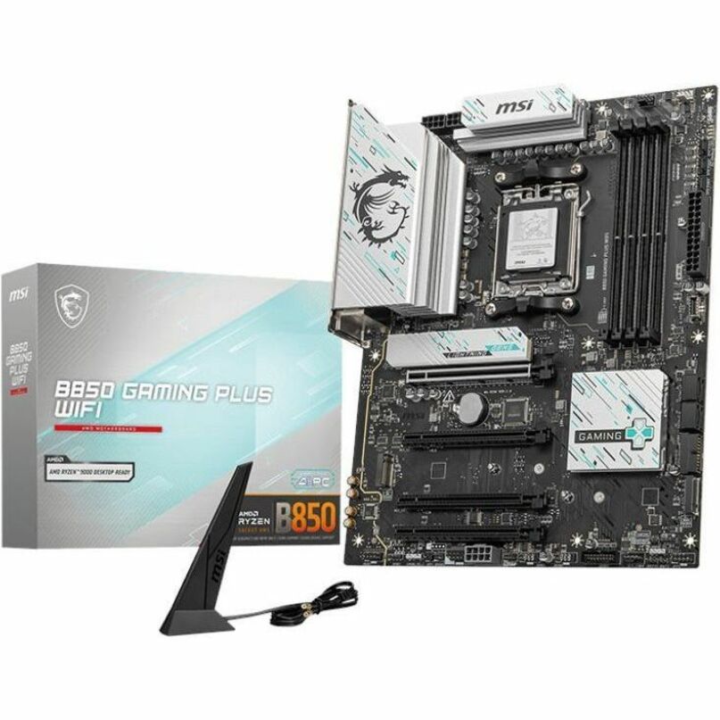 Alternate-Image4 Image for MSI B850 GAMING PLUS WIFI Gaming Desktop Motherboard - AMD B850 Chipset - Socket AM5 - ATX