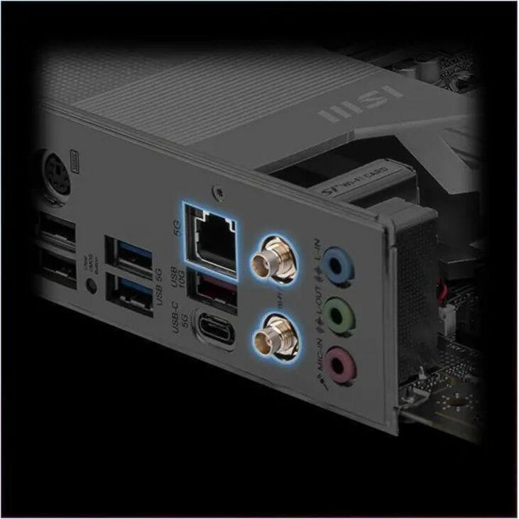 Alternate-Image6 Image for MSI B860M-A WIFI Gaming Desktop Motherboard - Intel B860 Chipset - Socket LGA-1851 - Micro ATX