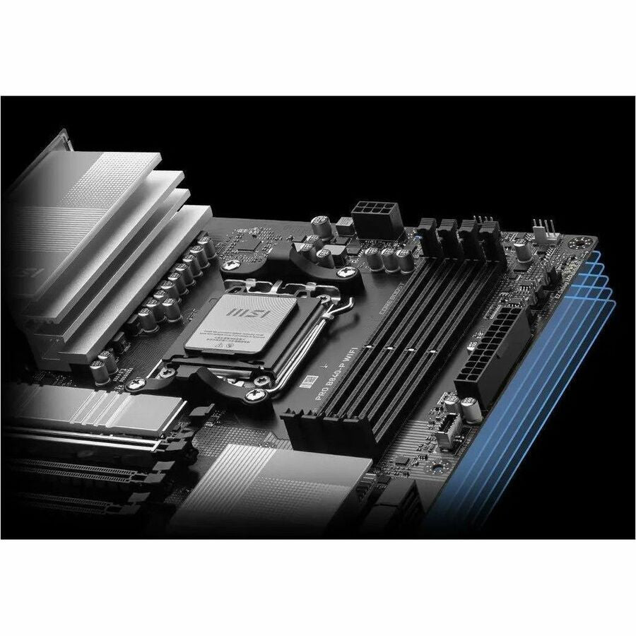 Alternate-Image8 Image for MSI Pro B840-P WIFI Gaming Desktop Motherboard - AMD B840 Chipset - Socket AM5 - ATX