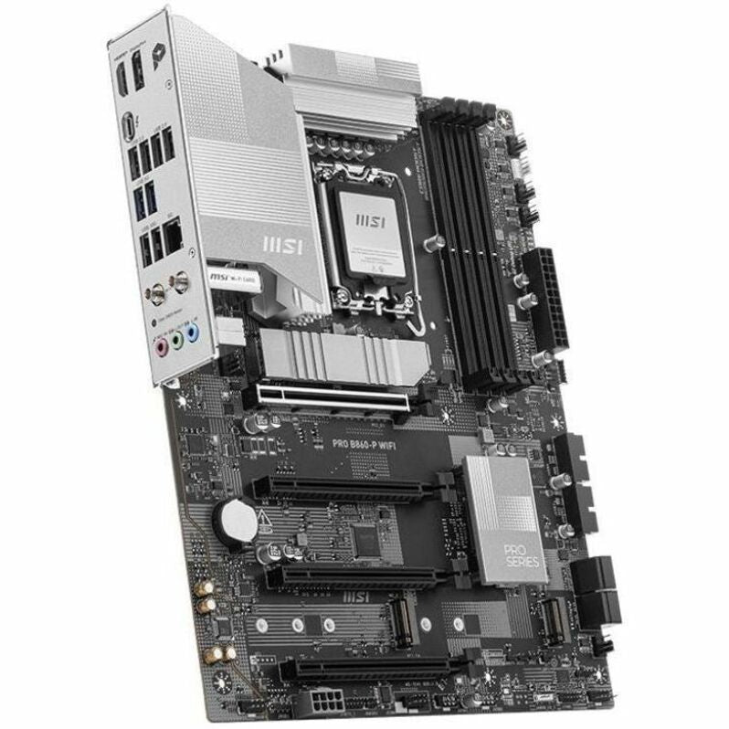 Alternate-Image1 Image for MSI Pro PRO B860-P WIFI Gaming Desktop Motherboard - Intel B860 Chipset - Socket LGA-1851 - ATX