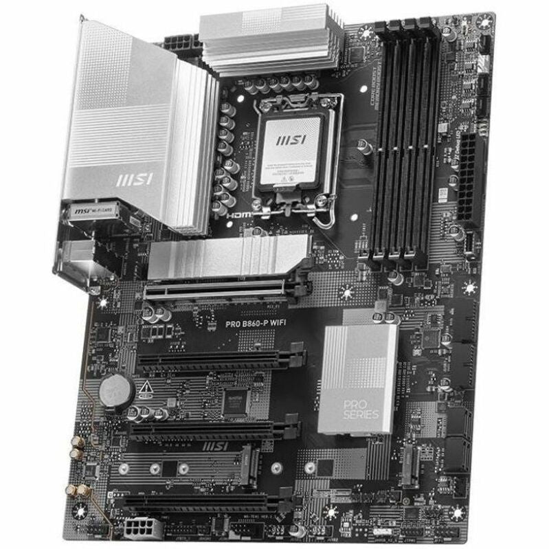 Alternate-Image2 Image for MSI Pro PRO B860-P WIFI Gaming Desktop Motherboard - Intel B860 Chipset - Socket LGA-1851 - ATX