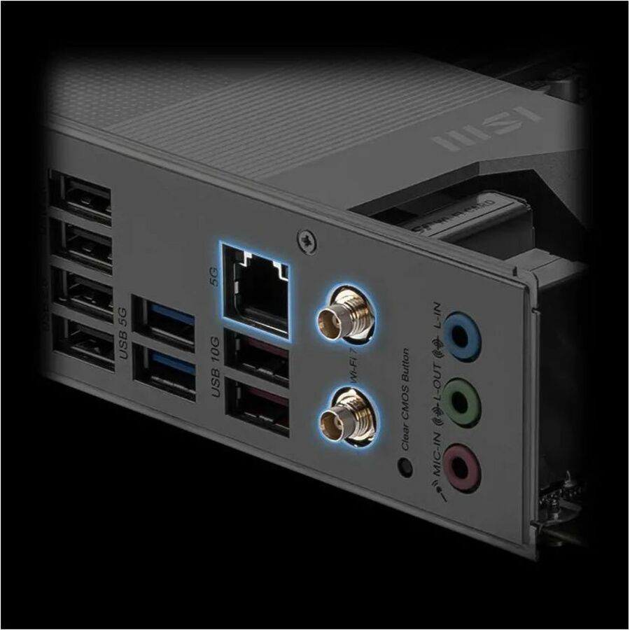 Alternate-Image5 Image for MSI Pro PRO B860-P WIFI Gaming Desktop Motherboard - Intel B860 Chipset - Socket LGA-1851 - ATX