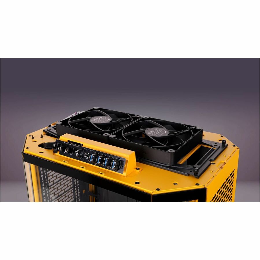 Alternate-Image7 Image for Thermaltake The Tower 600 Bumblebee Mid Tower Chassis