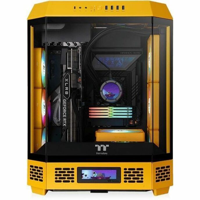 Alternate-Image8 Image for Thermaltake The Tower 600 Bumblebee Mid Tower Chassis