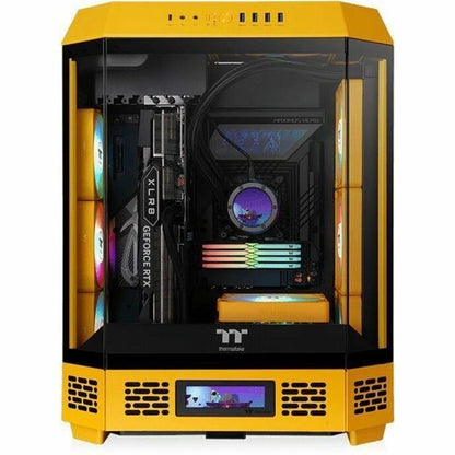 Alternate-Image8 Image for Thermaltake The Tower 600 Bumblebee Mid Tower Chassis