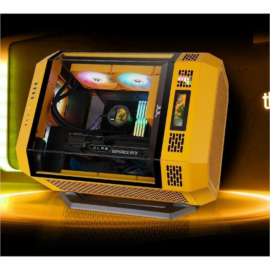 Alternate-Image4 Image for Thermaltake The Tower 600 Bumblebee Mid Tower Chassis