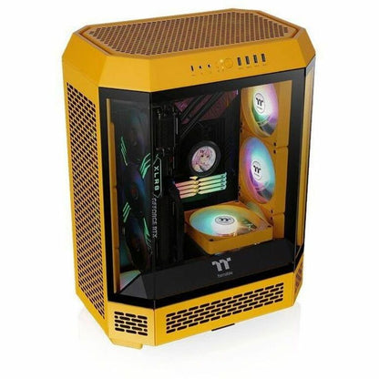 Top Image for Thermaltake The Tower 600 Bumblebee Mid Tower Chassis