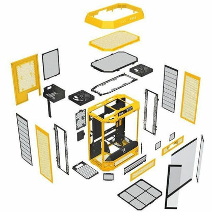 Alternate-Image6 Image for Thermaltake The Tower 600 Bumblebee Mid Tower Chassis