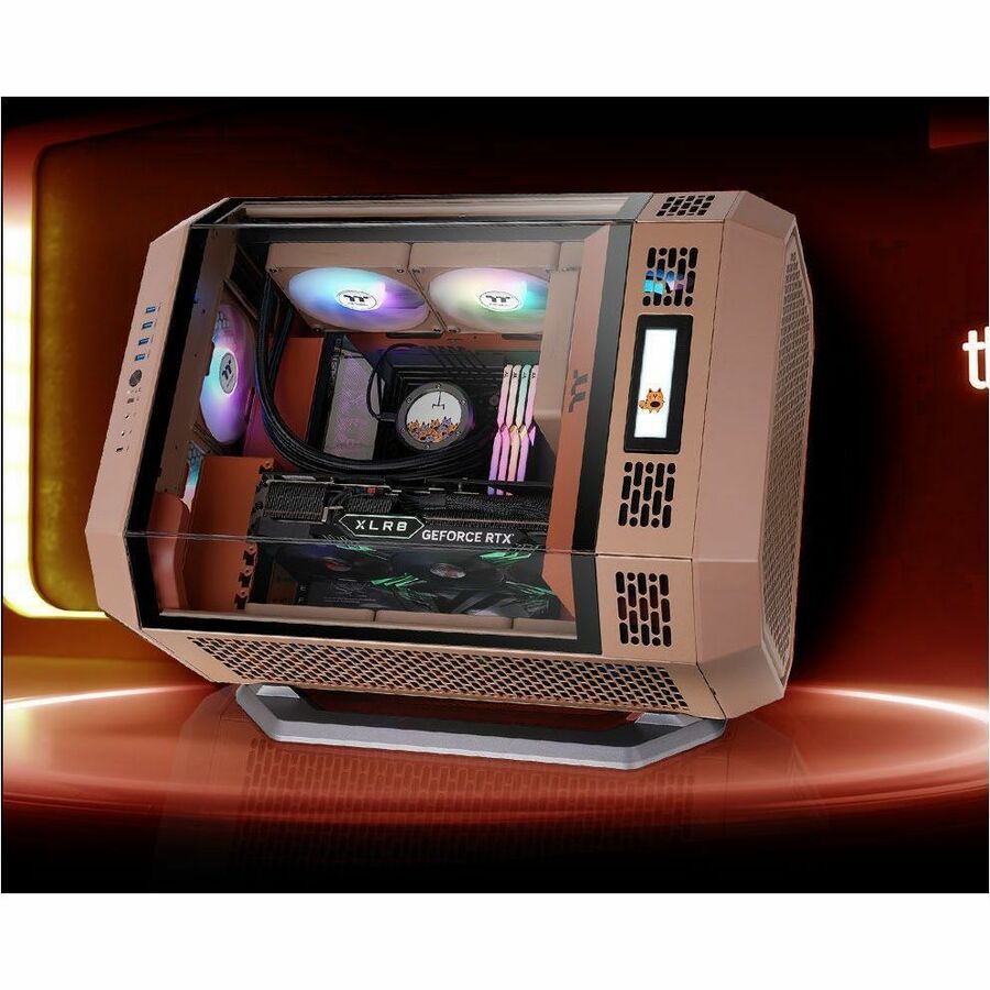 Alternate-Image4 Image for Thermaltake The Tower 600 Gravel Sand Mid Tower Chassis