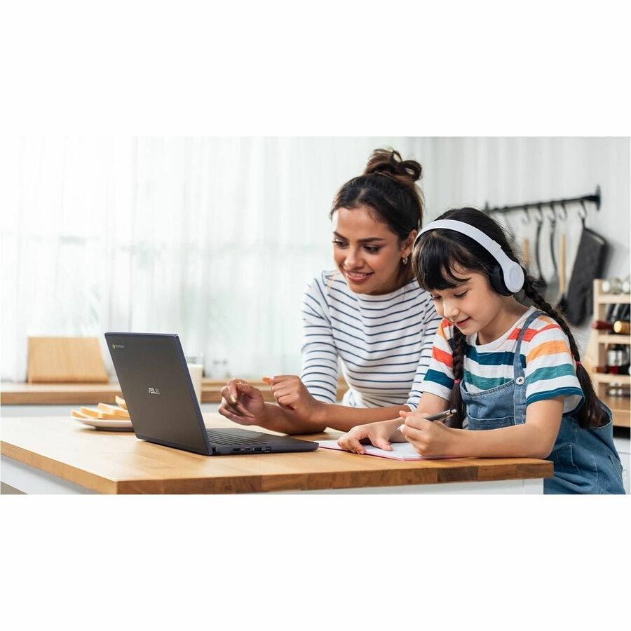 Life-Style Image for Asus Chromebook CR11 CR1104CTA-YZ42 11.6" Rugged Chromebook - HD - Intel N-Series N150 - 4 GB - 32 GB Flash Memory - Mineral Gray