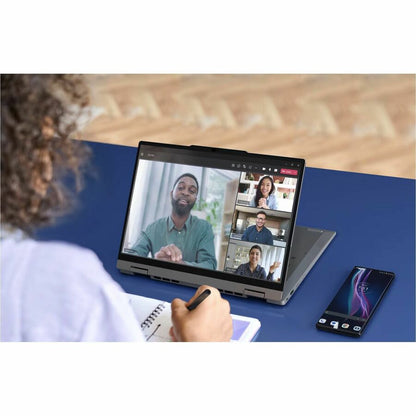 Alternate-Image2 Image for Lenovo ThinkBook 14 G5 IAU 21SQ0002US 14" Touchscreen Convertible 2 in 1 Notebook - WUXGA - Intel Core Ultra 7 255U - 16 GB - 512 GB SSD - English (US) Keyboard - Luna Gray