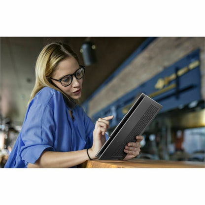 Life-Style Image for Lenovo ThinkBook 14 G5 IAU 21SQ0002US 14" Touchscreen Convertible 2 in 1 Notebook - WUXGA - Intel Core Ultra 7 255U - 16 GB - 512 GB SSD - English (US) Keyboard - Luna Gray