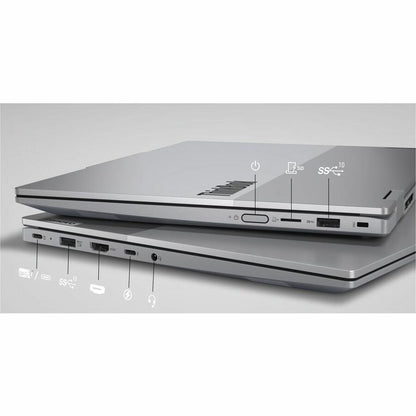 Alternate-Image3 Image for Lenovo ThinkBook 14 G5 IAU 21SQ0002US 14" Touchscreen Convertible 2 in 1 Notebook - WUXGA - Intel Core Ultra 7 255U - 16 GB - 512 GB SSD - English (US) Keyboard - Luna Gray