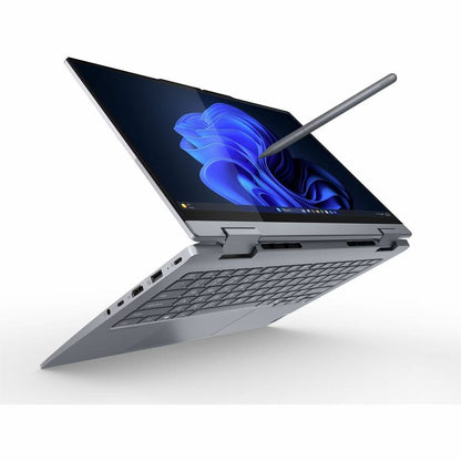 Alternate-Image7 Image for Lenovo ThinkBook 14 G5 IAU 21SQ0002US 14" Touchscreen Convertible 2 in 1 Notebook - WUXGA - Intel Core Ultra 7 255U - 16 GB - 512 GB SSD - English (US) Keyboard - Luna Gray