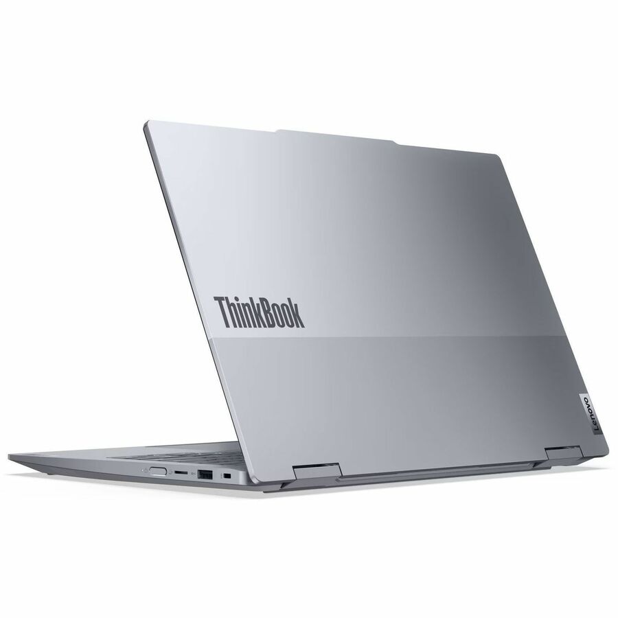 Top Image for Lenovo ThinkBook 14 G5 IAU 21SQ0001US 14" Touchscreen Convertible 2 in 1 Notebook - WUXGA - Intel Core Ultra 5 225U - 16 GB - 256 GB SSD - English (US) Keyboard - Luna Gray