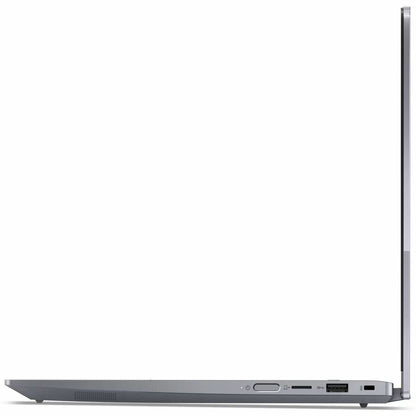 Left Image for Lenovo ThinkBook 14 G5 IAU 21SQ0001US 14" Touchscreen Convertible 2 in 1 Notebook - WUXGA - Intel Core Ultra 5 225U - 16 GB - 256 GB SSD - English (US) Keyboard - Luna Gray