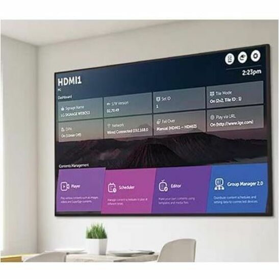 Alternate-Image8 Image for LG 75" UHD Ultra Slim Signage with webOS 6.0 and Advanced Security