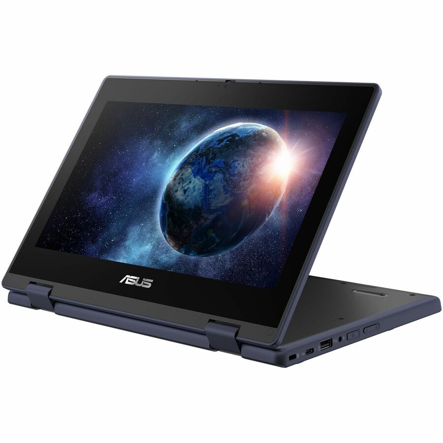 Alternate-Image2 Image for Asus BR1104F BR1104FTA-YS14T 11.6" Touchscreen Rugged Convertible 2 in 1 Notebook - HD - Intel N-Series N150 - 4 GB - 128 GB SSD - Mineral Gray