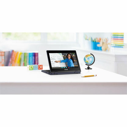 Life-Style Image for Asus BR1104F BR1104FTA-YS14T 11.6" Touchscreen Rugged Convertible 2 in 1 Notebook - HD - Intel N-Series N150 - 4 GB - 128 GB SSD - Mineral Gray