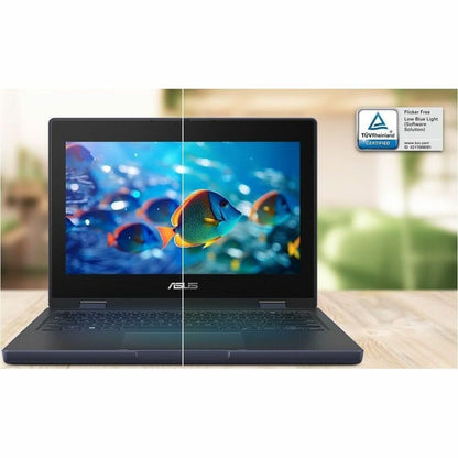 Alternate-Image5 Image for Asus BR1104F BR1104FTA-YS14T 11.6" Touchscreen Rugged Convertible 2 in 1 Notebook - HD - Intel N-Series N150 - 4 GB - 128 GB SSD - Mineral Gray