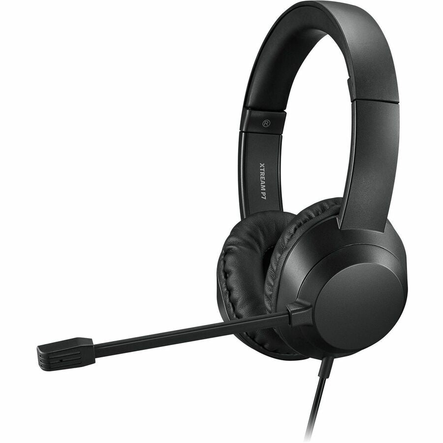 Left Image for Adesso Xtream P7 Wired Stereo Headset With AI Controls
