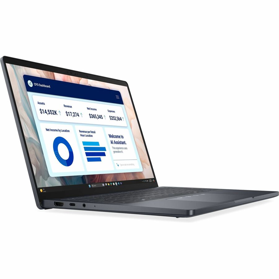 Alternate-Image8 Image for Dell Pro 14 Premium PA14250 14" Copilot+ PC Notebook - Full HD Plus - 60 Hz - Intel Core Ultra 7 268V - vPro Technology - Intel Evo Platform - 32 GB - 512 GB SSD - English (US) Keyboard - Magnetite