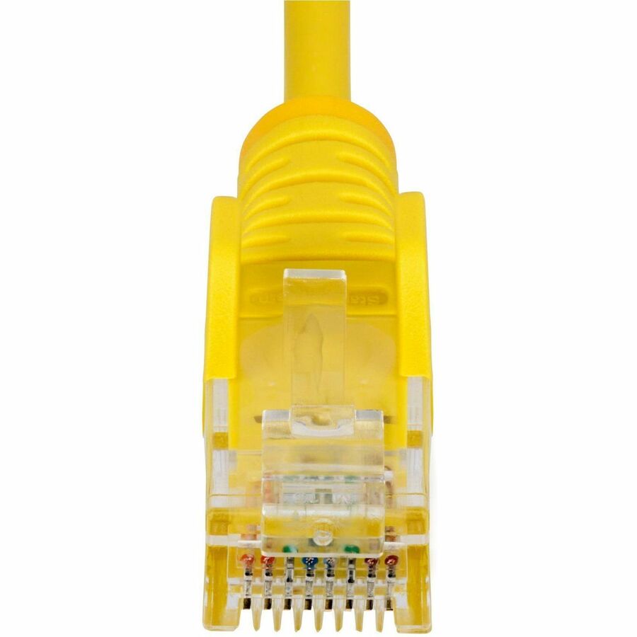 Alternate-Image9 Image for StarTech 15ft Yellow Slim CAT6 Ethernet Cable, Slim Snagless RJ45, UTP, LSZH, 28AWG Bare Copper, Slim Network Patch Cord