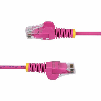Alternate-Image8 Image for StarTech.com 15ft Pink Slim CAT6 Ethernet Cable, Slim Snagless RJ45, UTP, LSZH, 28AWG Bare Copper, Slim Network Patch Cord, Fluke Tested