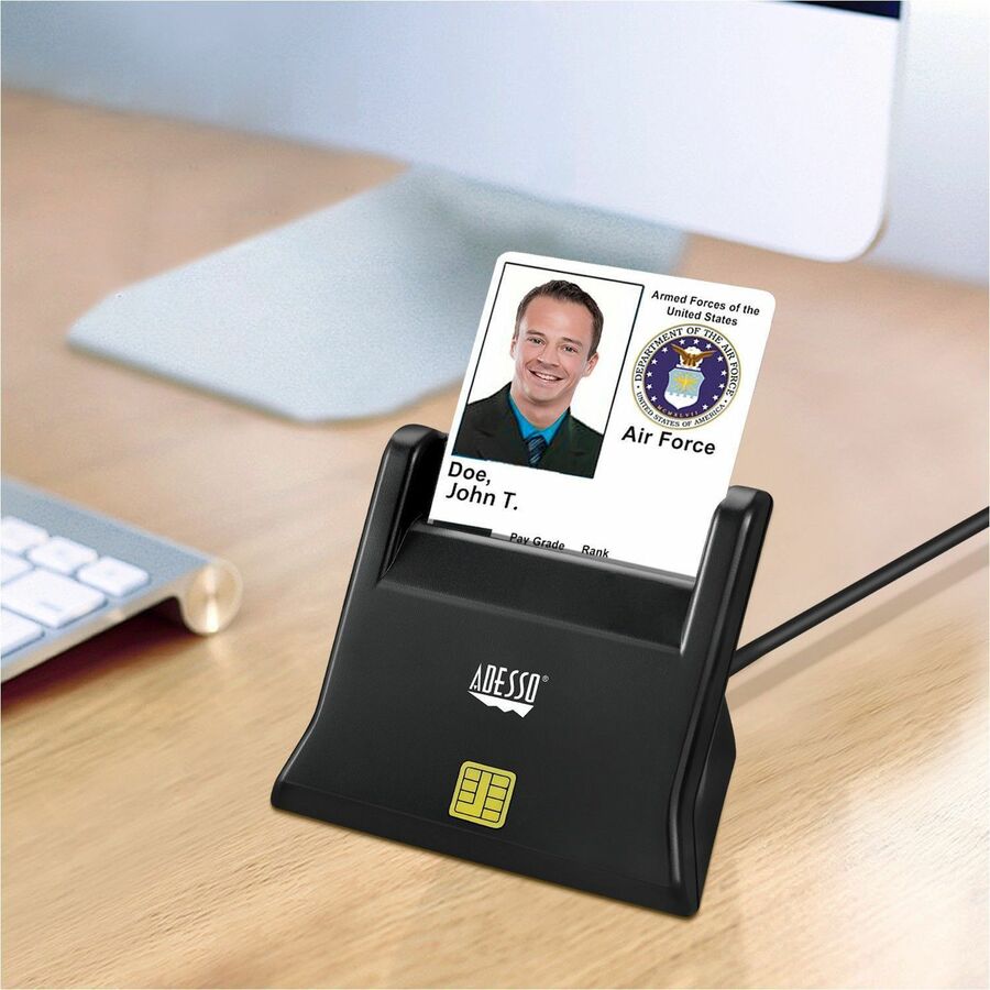 Alternate-Image6 Image for Adesso SCR-300 Desktop Smart Card Reader
