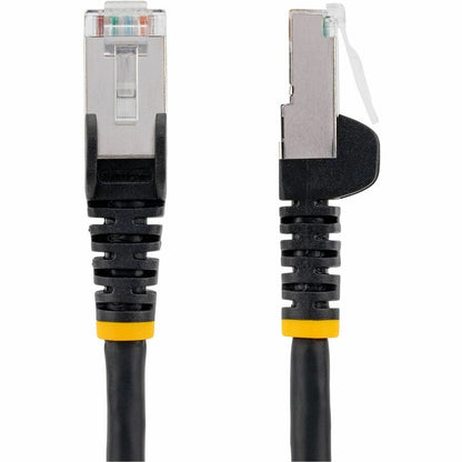 Alternate-Image1 Image for StarTech.com 75ft Black CAT6a Ethernet Cable, Snagless RJ45, 10G, 100W PoE, S/FTP, LSZH, 27AWG Pure Copper, 500MHz, Shielded Network Cord