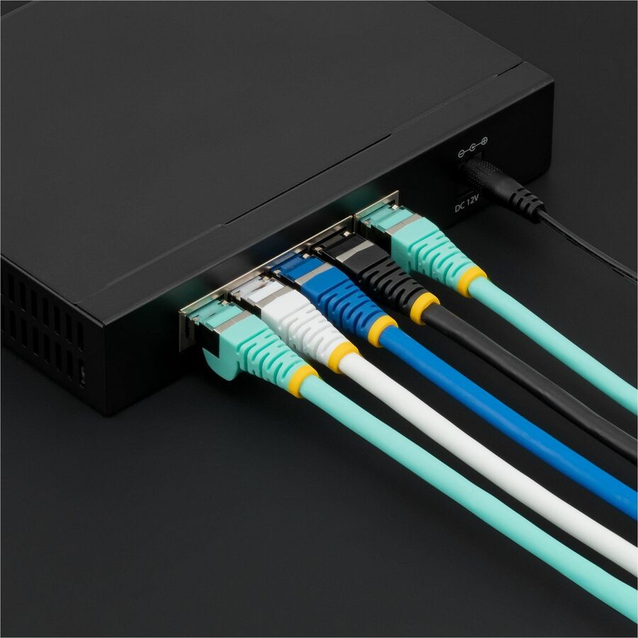 Alternate-Image4 Image for StarTech.com 75ft Black CAT6a Ethernet Cable, Snagless RJ45, 10G, 100W PoE, S/FTP, LSZH, 27AWG Pure Copper, 500MHz, Shielded Network Cord