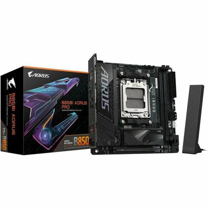 Alternate-Image5 Image for GIGABYTE Ultra Durable B850I AORUS PRO Gaming Desktop Motherboard - AMD B850 Chipset - Socket AM5 - Mini ITX