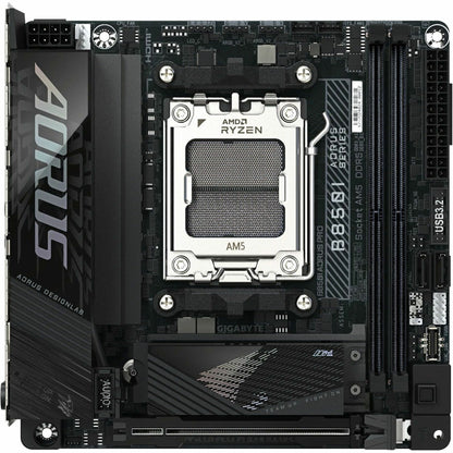 Main Image for GIGABYTE Ultra Durable B850I AORUS PRO Gaming Desktop Motherboard - AMD B850 Chipset - Socket AM5 - Mini ITX