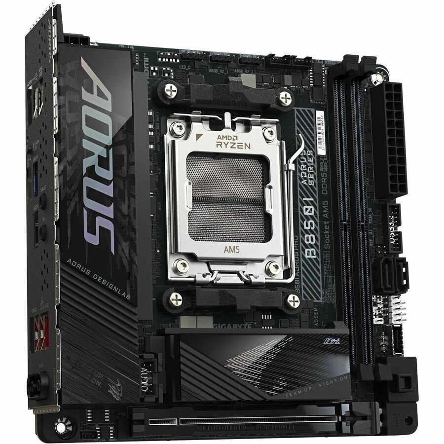 Alternate-Image1 Image for GIGABYTE Ultra Durable B850I AORUS PRO Gaming Desktop Motherboard - AMD B850 Chipset - Socket AM5 - Mini ITX