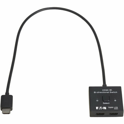Alternate-Image3 Image for Eaton Tripp Lite Series 2x1 Bi-Directional HDMI Switch - 4K 60 Hz, HDR, HDCP Passthrough