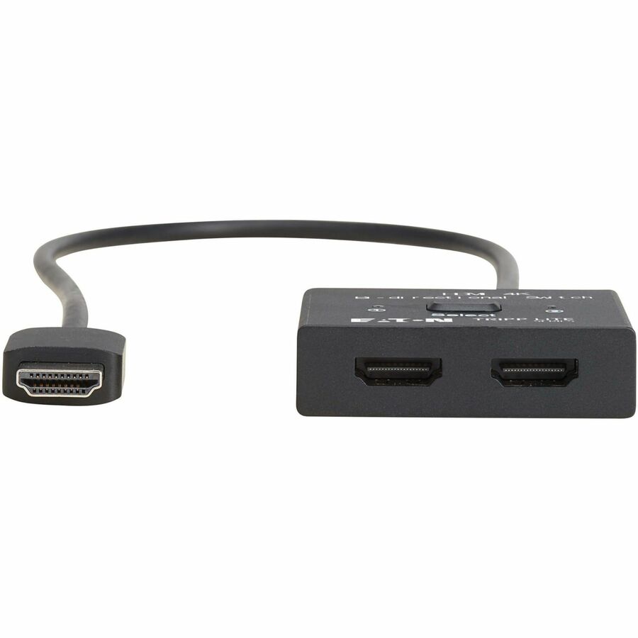 Alternate-Image4 Image for Eaton Tripp Lite Series 2x1 Bi-Directional HDMI Switch - 4K 60 Hz, HDR, HDCP Passthrough