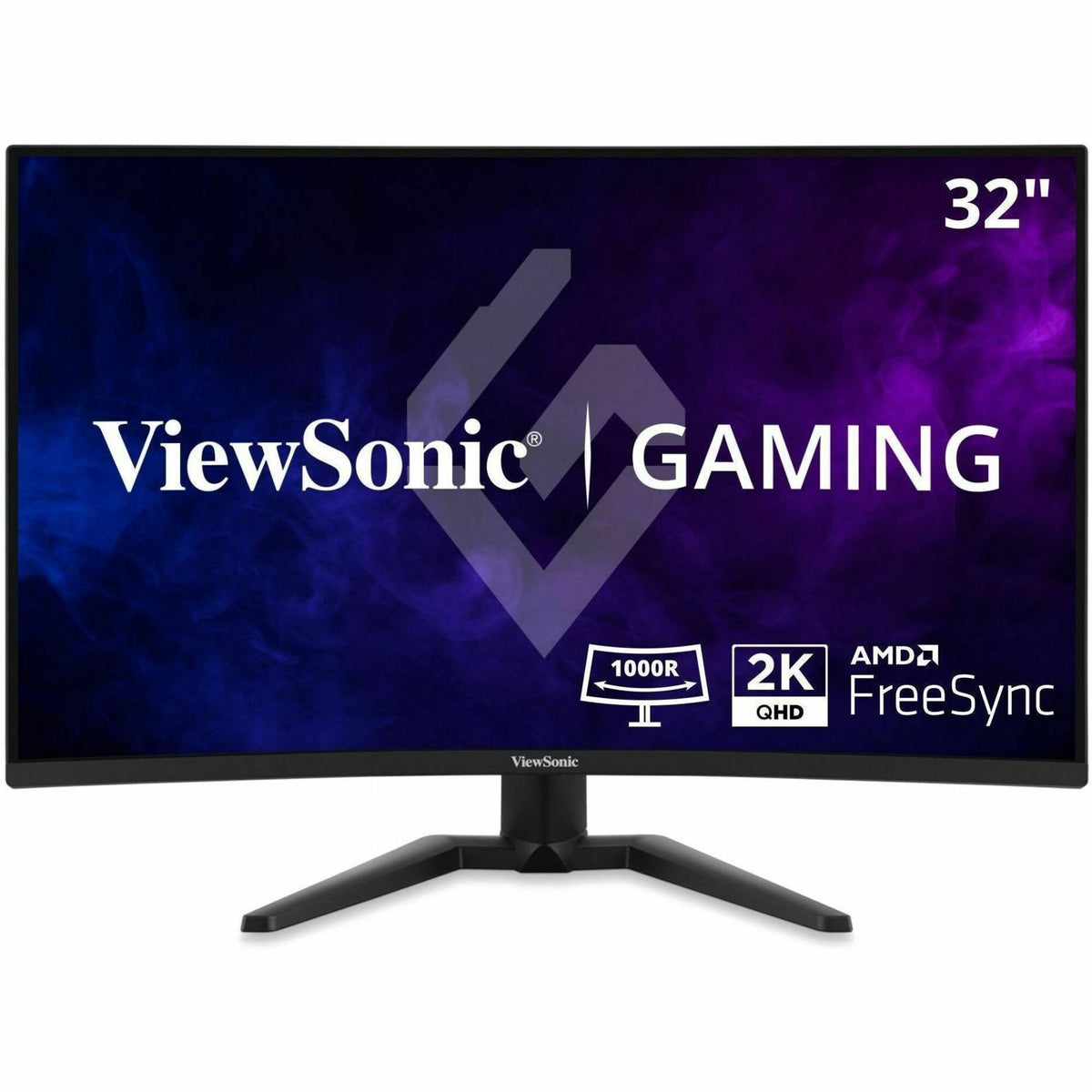 Main Image for ViewSonic VX3228C-2K 32 Inch 1440p Curved Gaming Monitor with 1ms, 180Hz, FreeSync, Eye Care, HDMI, and DisplayPort Inputs